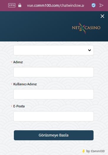 netxcasino canlı destek